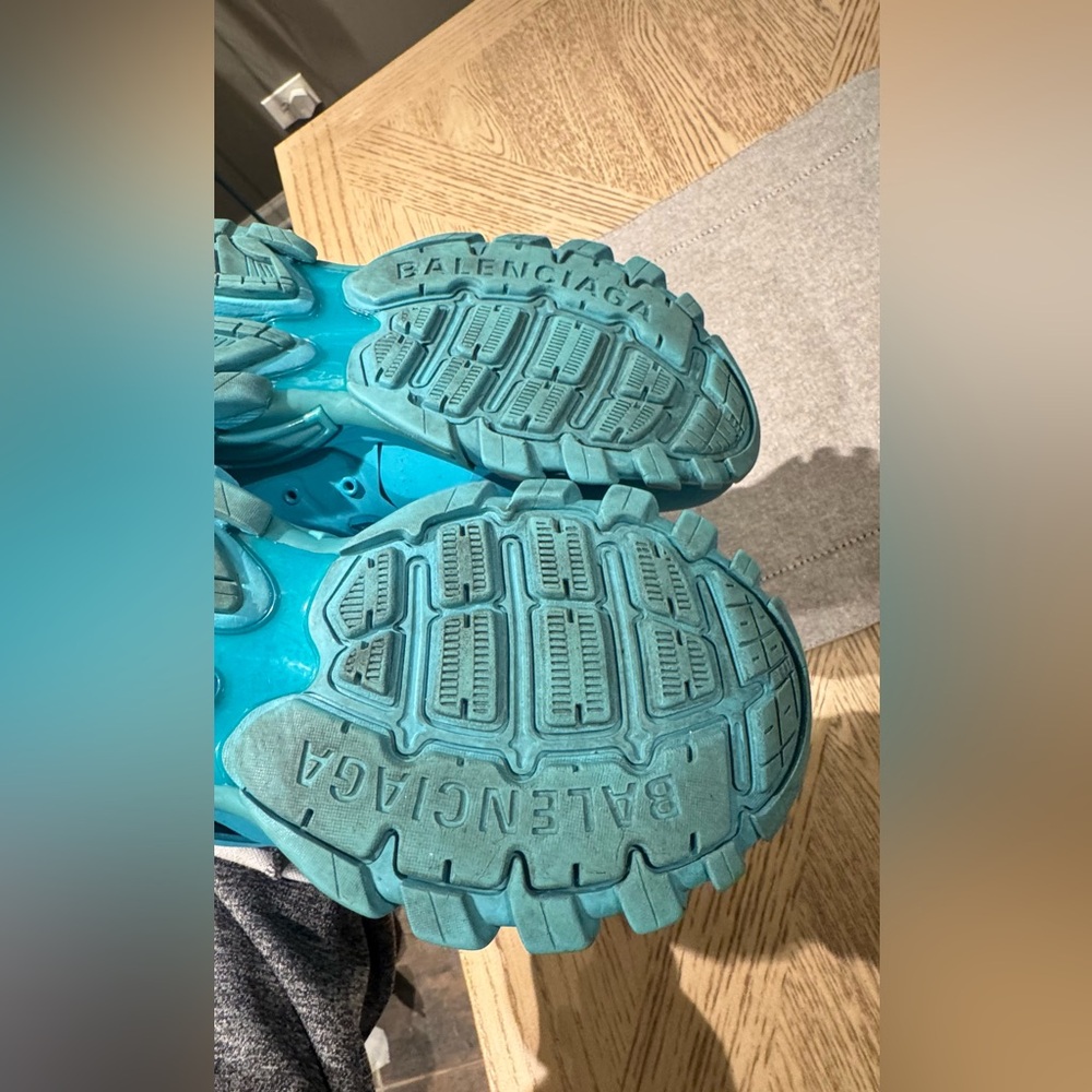 Balenciaga Track Turquoise size EU38/7.5 Super Rare - Picture 10 of 11